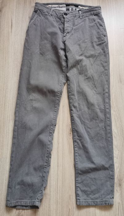 Pantaloni bărbătești LIU JO Uomo, mărimea 44, gri, fabricați în Italia