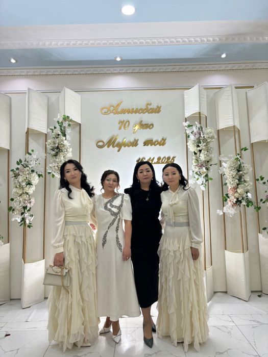 Турецкое платье, цвет айвори