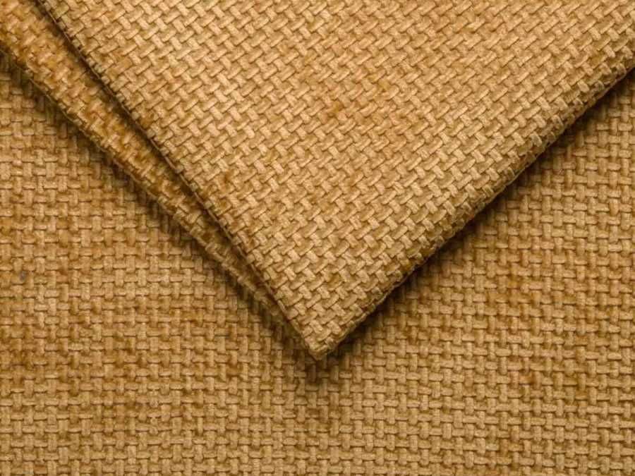 Pat Tapitat de colt saltea de 190 Adam Galben rabatabil + lada