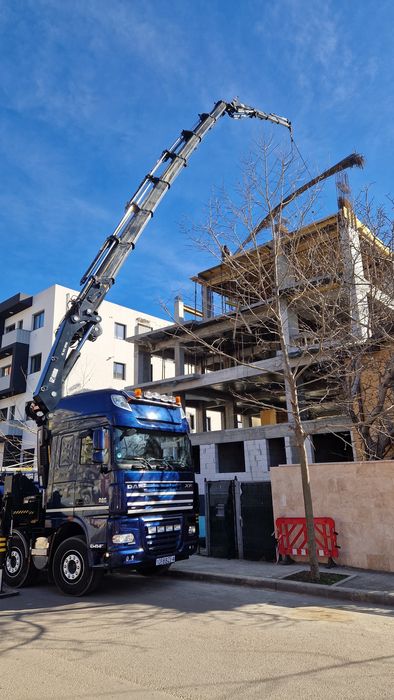 Închirierea camion cu macara braț 33 M