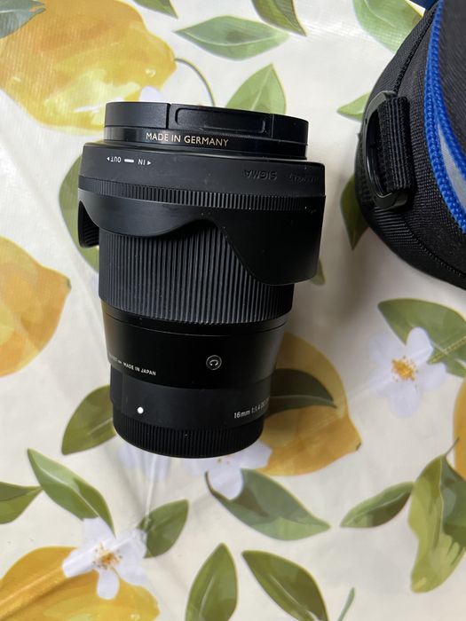 обектив Sigma 16mm f/1.4 DC DN Contemporary - Sony