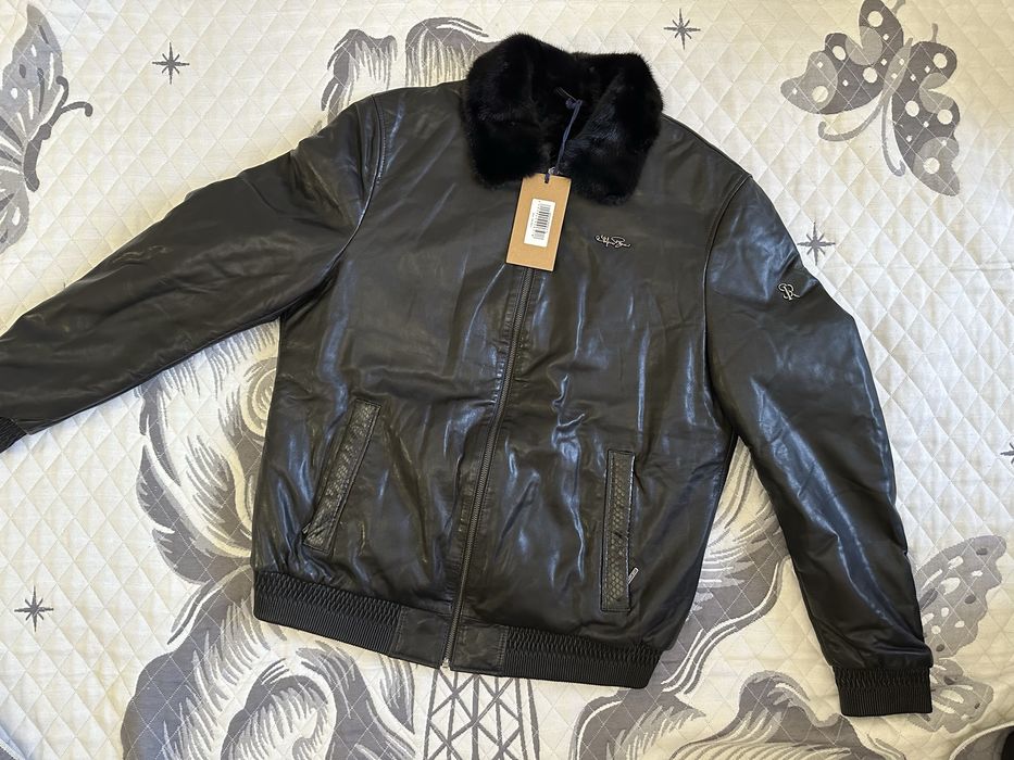 Дубленка мужская натур