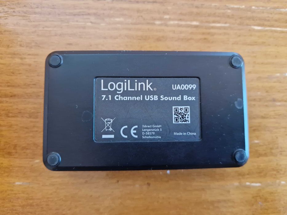 Placa de sunet externa Logilink Sound Box UA0099, interfata USB, 7.1 canale
