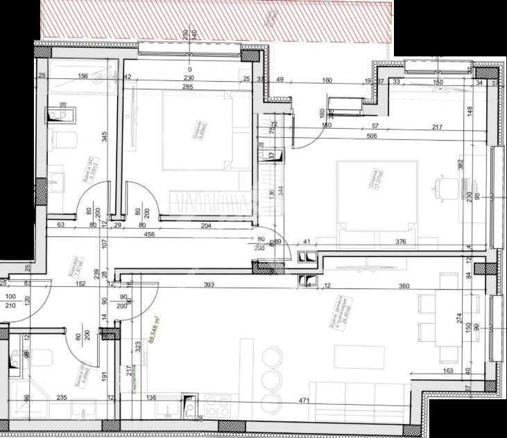 Продава се Тристаен апартамент в Бургас, Център - 88 кв.м за 2789 €/кв.м - Снимка #1