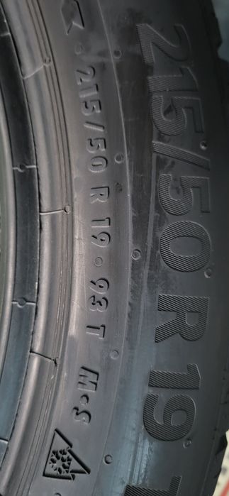 2 anvelope 215 50 19 continental all season 2024 7mm
