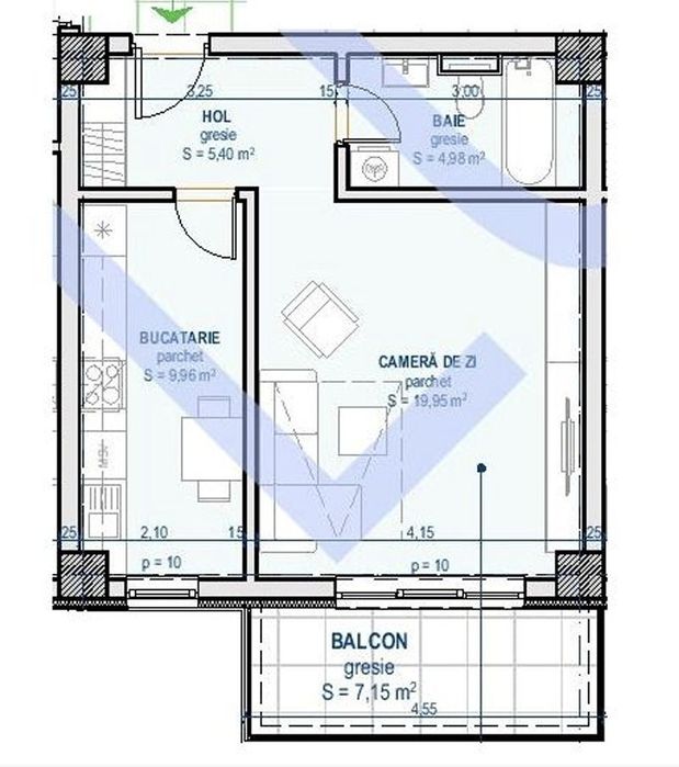 Vanzare 4 apartamente Moara de Vant– predare la sfârșitul anului 2027