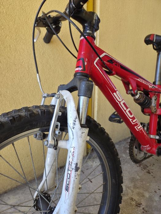 Bicicleta Scott full suspension 20 inch