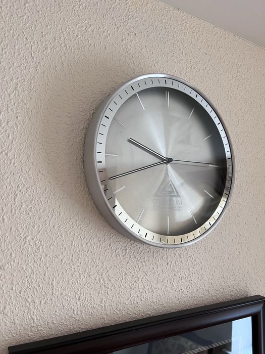 Настенные часы (на батарейке, рабочие)