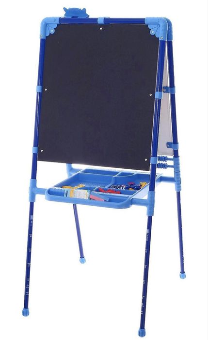 Мольберт растущий двухсторонний  синего цвета
