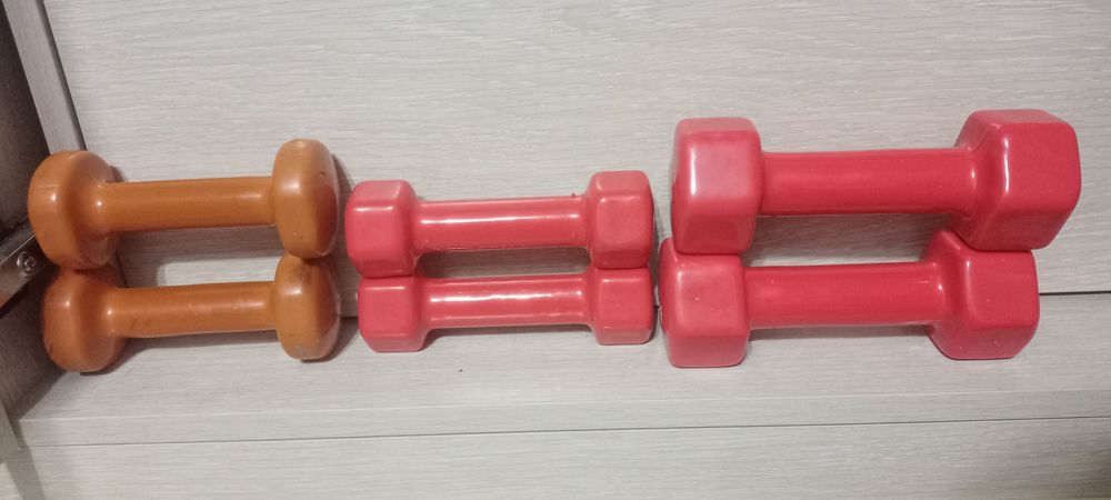 Гантели три вида