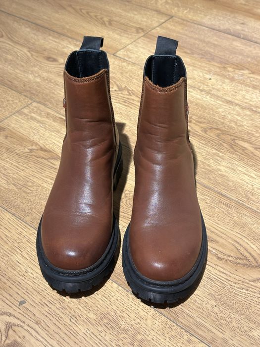 Bocanci Tommy Jeans maro