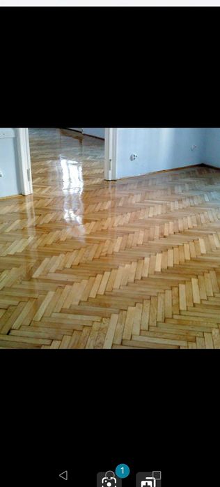 Циклене на паркет и дюшеме