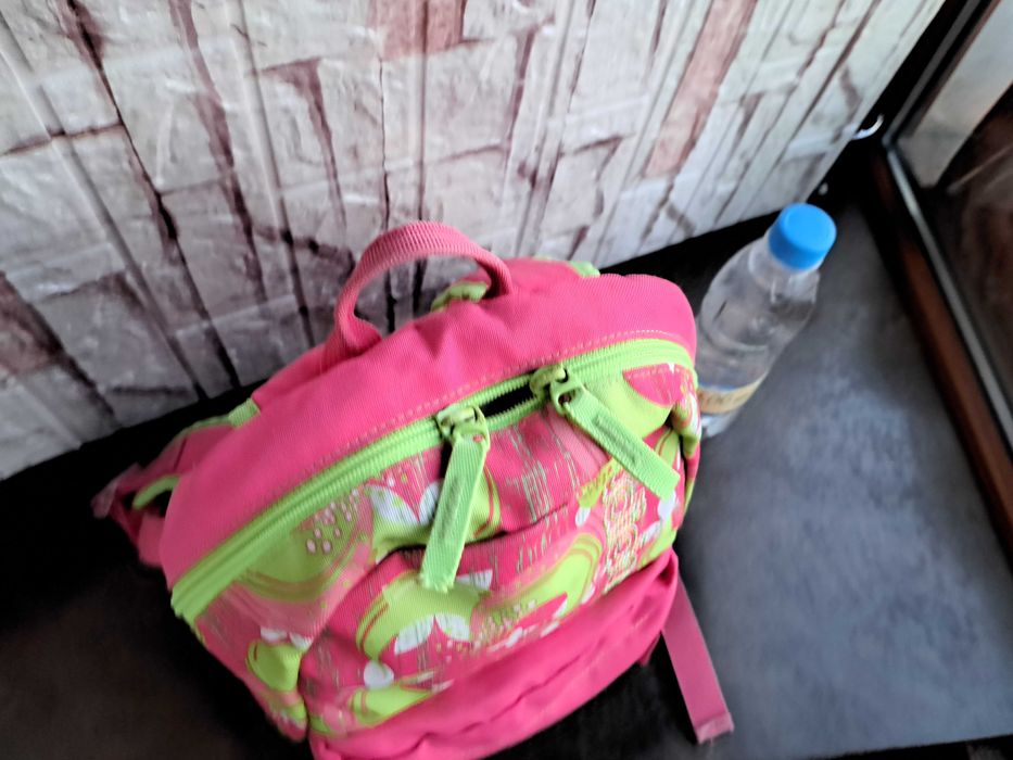 детска раница Adidas-малка розова,текстилна чанта,адидас