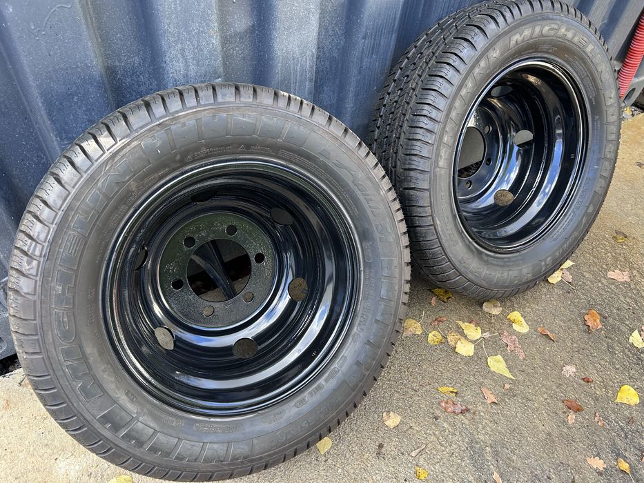 215/65/16 C 2бр. летни гуми с джанти Michelin Agilis  ЧИСТО НОВИ!!!