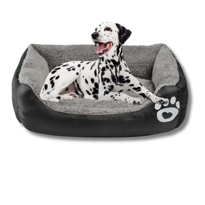 Легло за голямо куче с лапичка ХХЛ черен