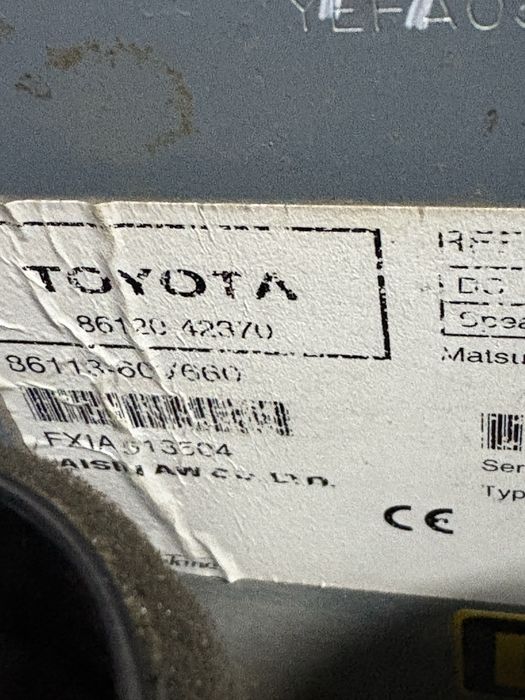 Toyota rav 4 2008 година мултимедия навигация