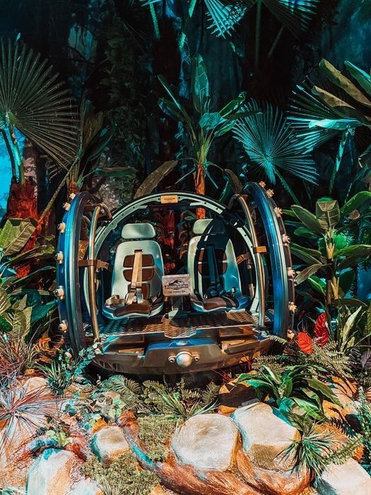 Park akvopark zoopark dekoratsiya plyaj restoran