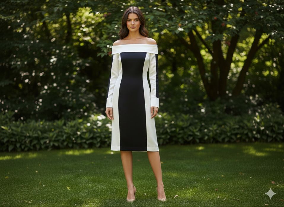 Элегантное легкое платье