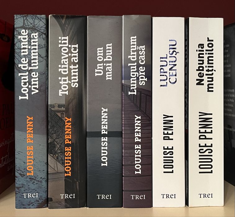 6 romane din seria Inspectorului Gamache - Louise Penny / crime, thriller, mistery