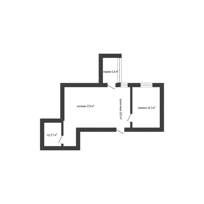 продам 2х комнатную квартиру