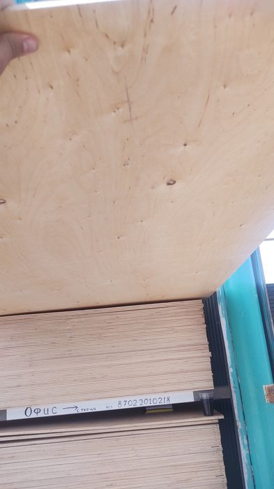 Фанера березовая. 1220x2440