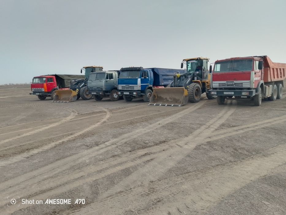 Погрузка самосвал хизмати