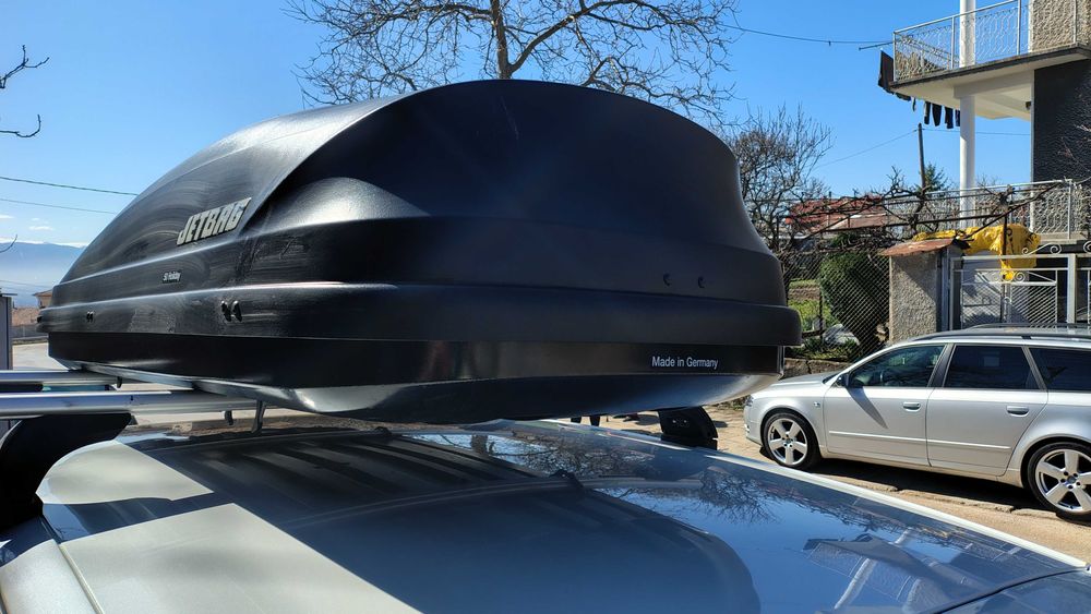 Автобокс 440l, thule, куфар за покрив, 1800/800/450+ греди