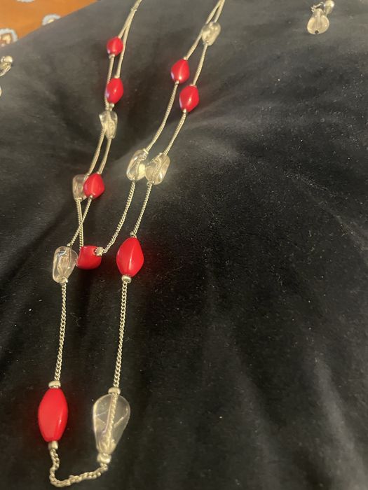 Сребърни пръстени и колие Lbvyr,висулка с мойсанит