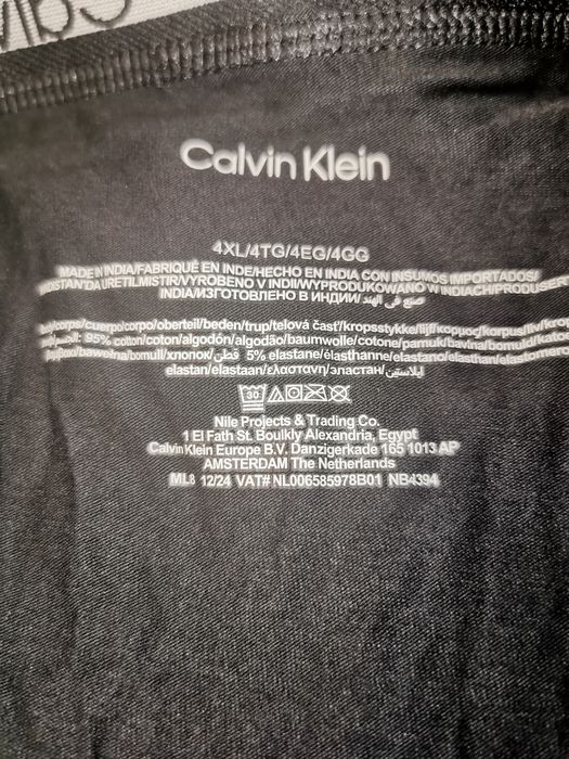 Set 3 boxeri Calvin Klein, noi,originali, cotton stretch, mar. 4XL