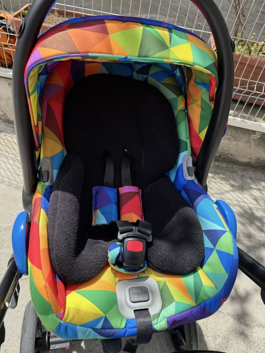 Бебешка количка 3в1 Adamex Cortina