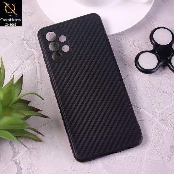 Samsung A13/A14/A32/A25/A35/A16/A06 Husa Silicon Carbon Slim Neagra