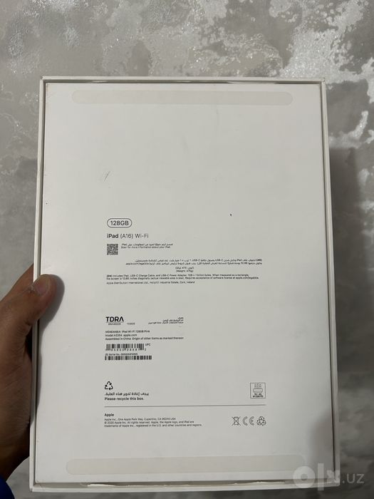 Ipad A16 128gb only wi-fi