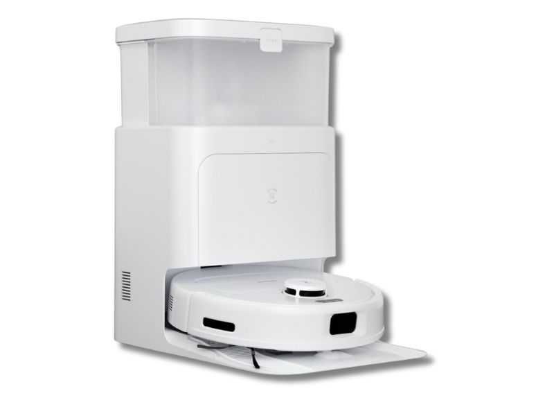 Робот Прахосмукачка ECOVACS N30 PRO OMNI, 10 000 Pa, Бял