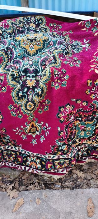 Ковёр 2×3, шерсть в удовлетворительном состоянии