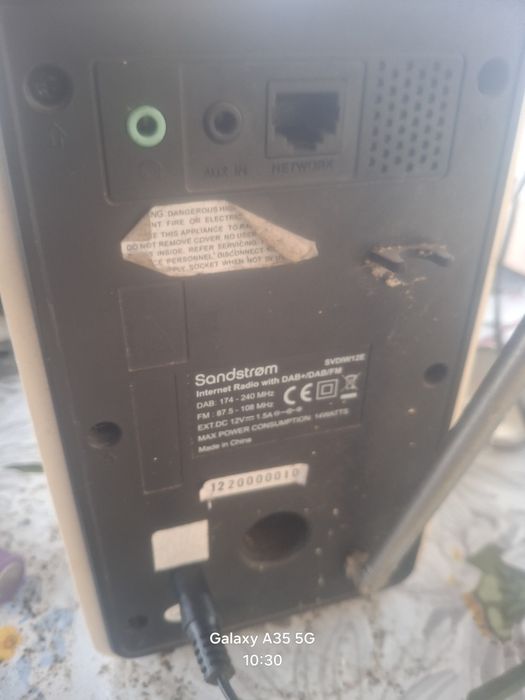 Radio internet Sandstrom