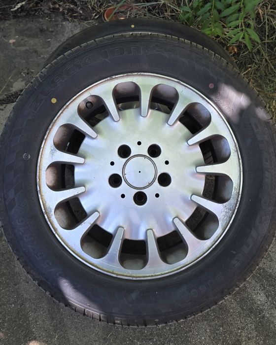 Алуминиеви джанти за Mercedes 16 цола с летни гуми 225 55 16