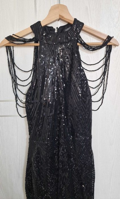 Рокля официална с пайети