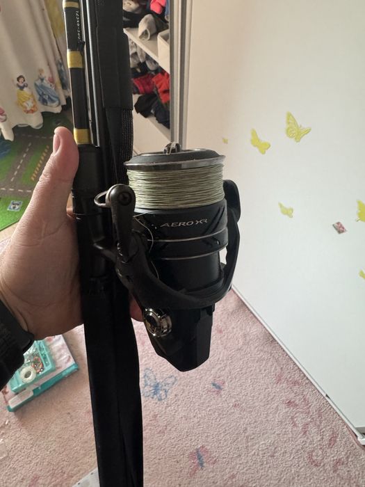 Mulinete pescuit shimano stradic si aero xr