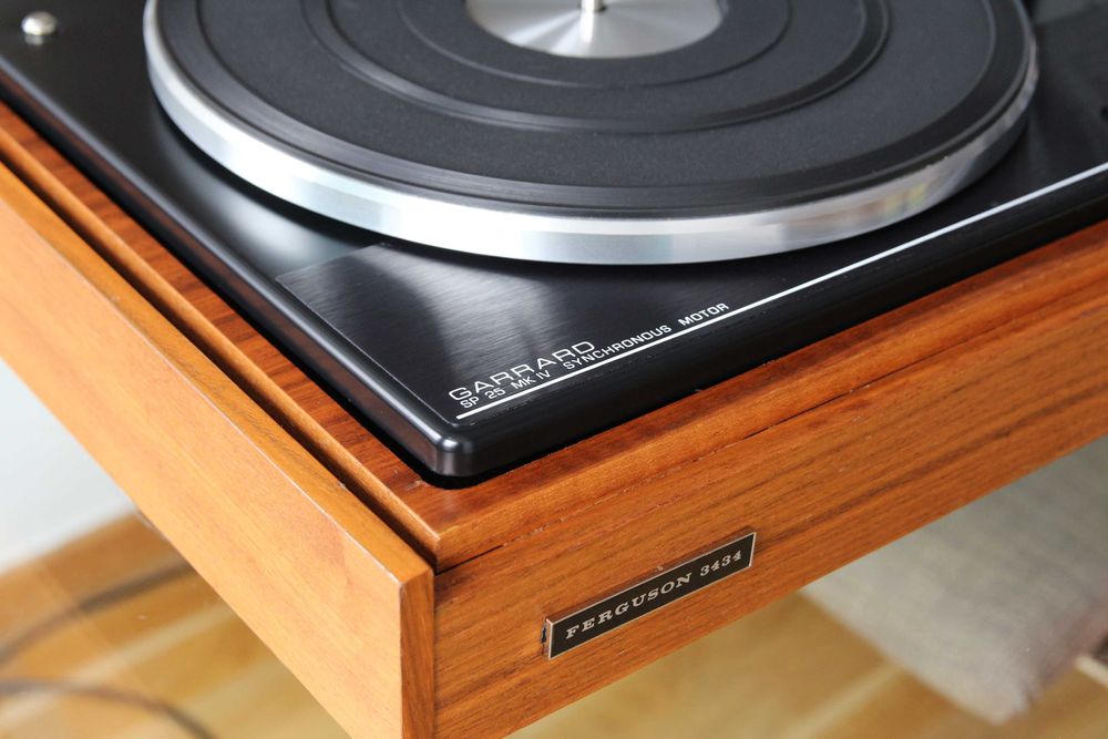 Pick-up Garrard SP 25 MK IV in plinta Ferguson 3434 complet revizuit.