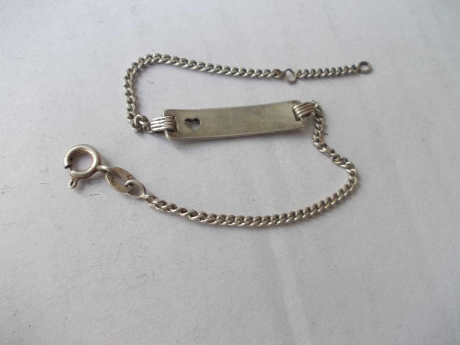 Bratara veche din argint 9