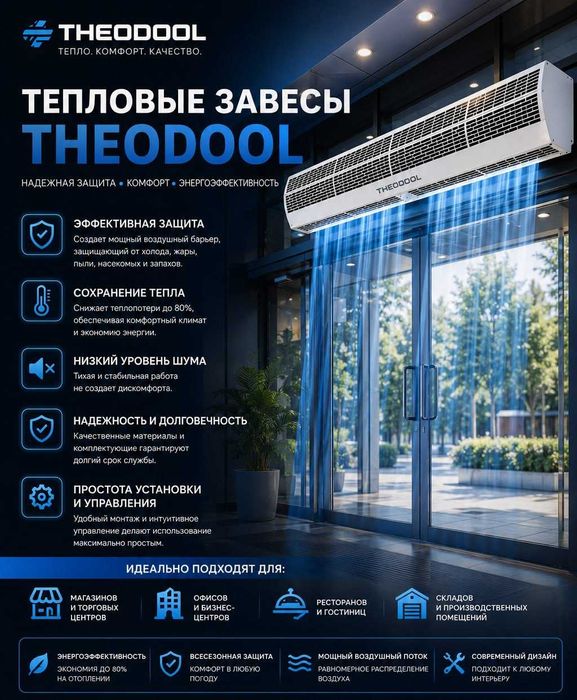 Тепловые завесы THEODOOL