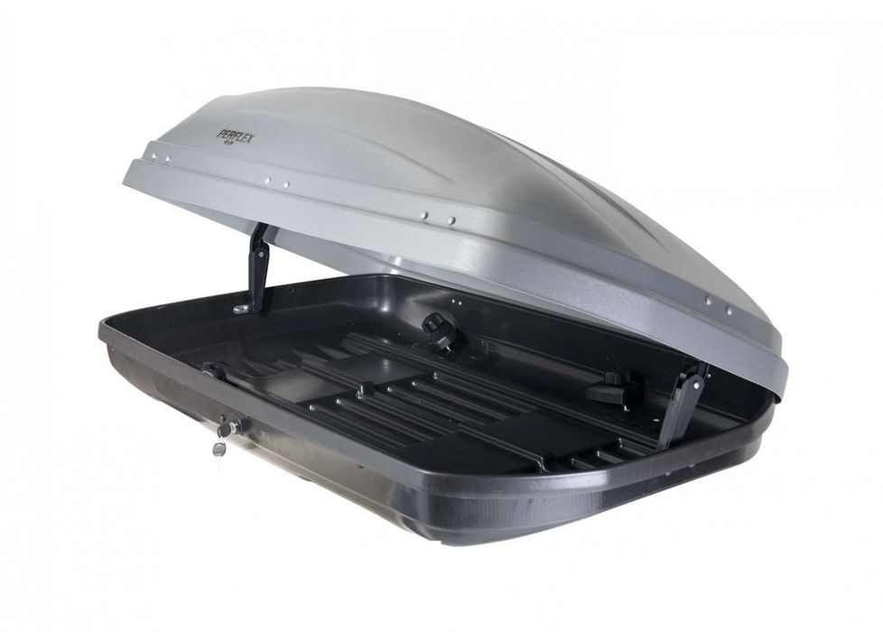 АВТОБОКС кутия за багажник 370 и 500 литра черен / сив