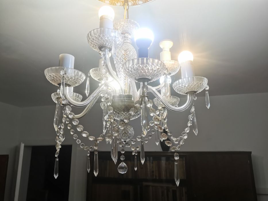 Candelabru din cristal 8 brate