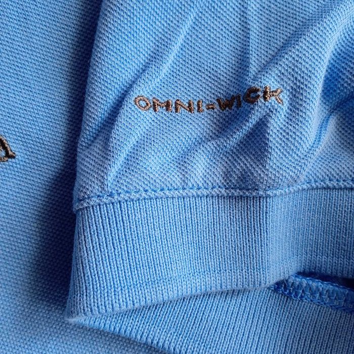 КАТО НОВ COLUMBIA XL/XXL Omni-Wick Advanced Evaporation Azure Polo-Shirt поло-шърт тениска с яка Колумбия