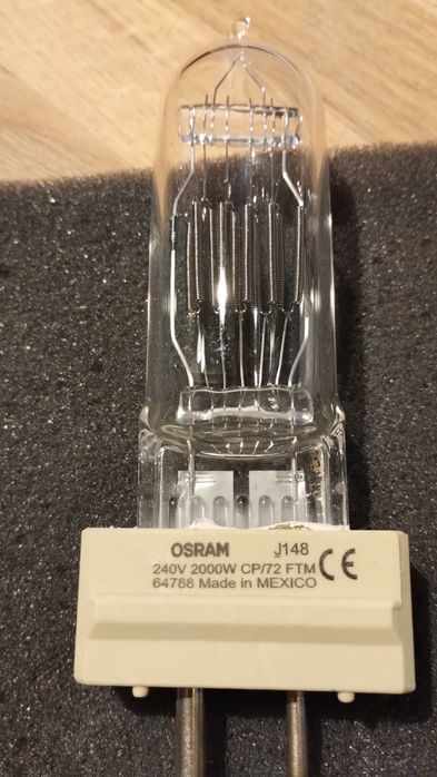Bec halogen Osram 2000W/240V/GY16