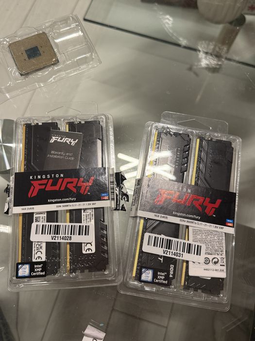 HyperX Fury 2x8 3600 Cl17-21-21 (x2)