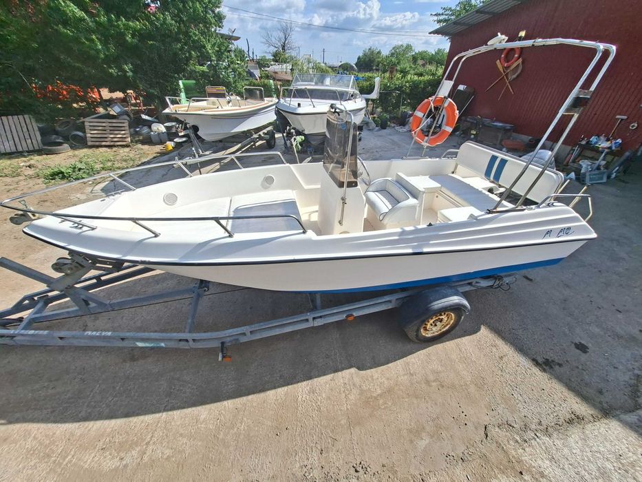 Лодка Mimi Fisherman 19 двигатель Yamaha 60 к.с. 4 такта