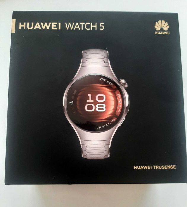 Смарт часовник HUAWEI WATCH 5 42mm Sand Gold