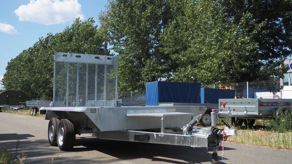 Remorca transport UTILAJE,3500kg,2920 x 1520,Fabricata in RO