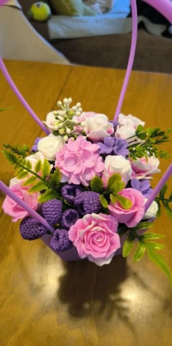 Ароматни букети от глицеринов сапун